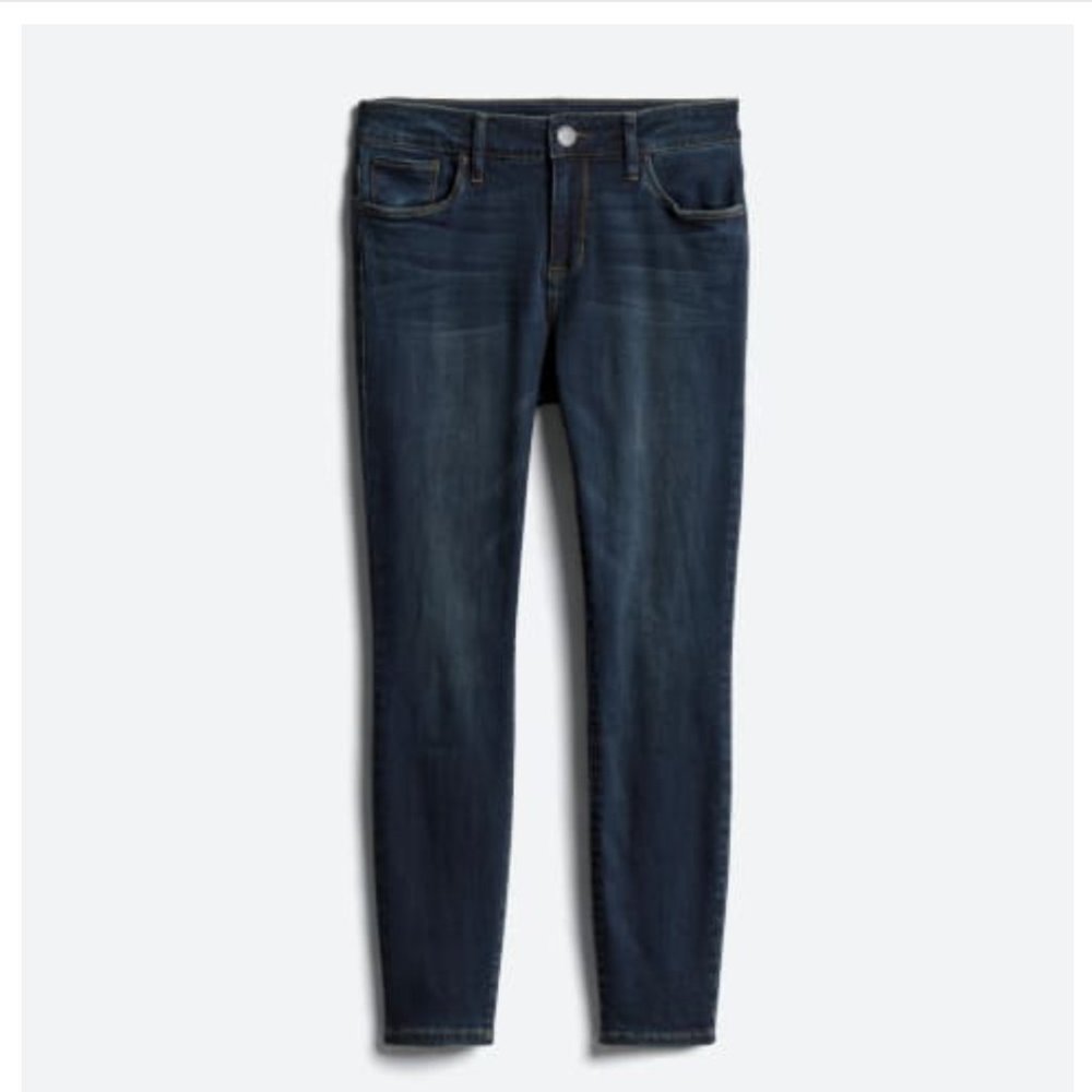 Studio blue skinny ankle jean
